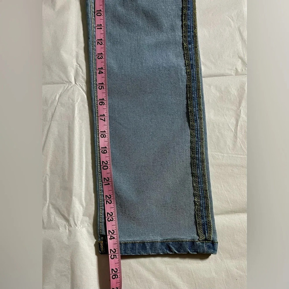Blue Age Denim inside out jeans size 5 (waist 26) - Picture 5 of 11